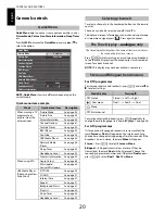 Preview for 20 page of Toshiba 40RL858B Owner'S Manual