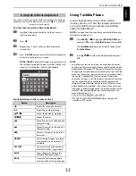 Preview for 33 page of Toshiba 40RL858B Owner'S Manual