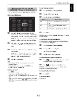 Preview for 41 page of Toshiba 40RL858B Owner'S Manual