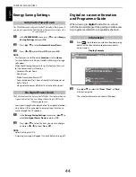 Preview for 44 page of Toshiba 40RL858B Owner'S Manual