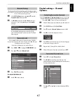 Preview for 47 page of Toshiba 40RL858B Owner'S Manual