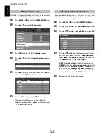 Preview for 52 page of Toshiba 40RL858B Owner'S Manual