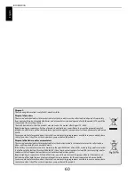 Preview for 60 page of Toshiba 40RL858B Owner'S Manual