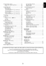 Preview for 3 page of Toshiba 40RL958 User Manual