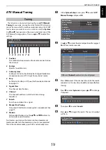 Preview for 19 page of Toshiba 40RL958 User Manual