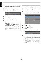 Preview for 20 page of Toshiba 40RL958 User Manual