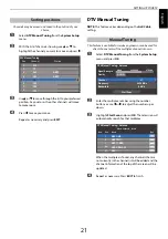 Preview for 21 page of Toshiba 40RL958 User Manual