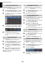 Preview for 30 page of Toshiba 40RL958 User Manual