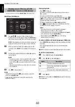 Preview for 60 page of Toshiba 40RL958 User Manual