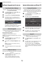 Preview for 72 page of Toshiba 40RL958 User Manual