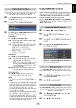 Preview for 75 page of Toshiba 40RL958 User Manual