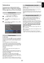 Preview for 77 page of Toshiba 40RL958 User Manual