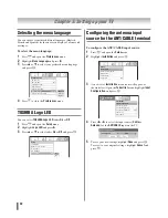 Предварительный просмотр 30 страницы Toshiba 40RV525U - 40" LCD TV Owner'S Manual