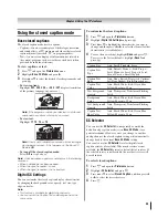 Предварительный просмотр 43 страницы Toshiba 40RV525U - 40" LCD TV Owner'S Manual