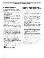 Preview for 10 page of Toshiba 40SL500U Owner'S Manual