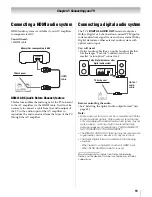 Предварительный просмотр 19 страницы Toshiba 40SL500U Owner'S Manual