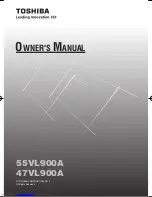 Toshiba 40TL900A Owner'S Manual preview