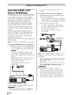 Предварительный просмотр 18 страницы Toshiba 40UL605 Owner'S Manual