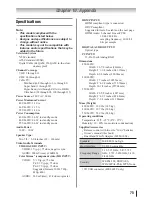 Предварительный просмотр 75 страницы Toshiba 40UL605 Owner'S Manual