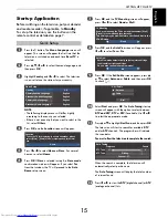 Preview for 15 page of Toshiba 40VL758B Owner'S Manual