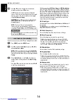 Preview for 16 page of Toshiba 40VL758B Owner'S Manual