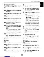 Preview for 35 page of Toshiba 40VL758B Owner'S Manual