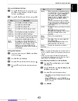 Preview for 43 page of Toshiba 40VL758B Owner'S Manual