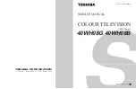 Toshiba 40WH08B Service Manual preview