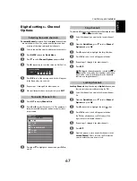 Предварительный просмотр 67 страницы Toshiba 40WL768 Manual