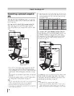 Предварительный просмотр 18 страницы Toshiba 40XV640U Owner'S Manual