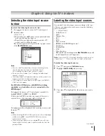 Предварительный просмотр 33 страницы Toshiba 40XV640U Owner'S Manual