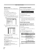 Предварительный просмотр 46 страницы Toshiba 40XV640U Owner'S Manual