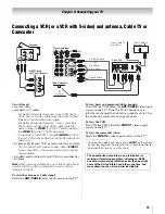 Предварительный просмотр 13 страницы Toshiba 40XV648U - 40" LCD TV Owner'S Manual