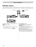 Предварительный просмотр 16 страницы Toshiba 40XV648U - 40" LCD TV Owner'S Manual