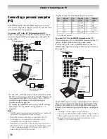 Предварительный просмотр 18 страницы Toshiba 40XV648U - 40" LCD TV Owner'S Manual