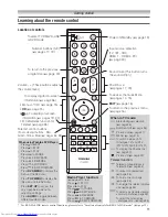 Preview for 11 page of Toshiba 40XV700A Owner'S Manual