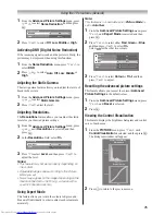 Preview for 25 page of Toshiba 40XV700A Owner'S Manual