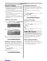 Preview for 44 page of Toshiba 40XV700A Owner'S Manual