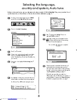 Предварительный просмотр 8 страницы Toshiba 42/51WH46 Owner'S Manual