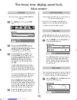 Preview for 16 page of Toshiba 42/51WH46 Owner'S Manual