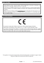 Preview for 6 page of Toshiba 42 UL21 Series Operating Instructions Manual