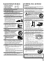 Preview for 3 page of Toshiba 42DPC85 Owner'S Manual