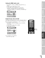 Preview for 27 page of Toshiba 42DPC85 Owner'S Manual