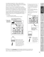 Предварительный просмотр 15 страницы Toshiba 42HDX82 Owner'S Manual