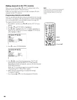 Предварительный просмотр 28 страницы Toshiba 42HDX82 Owner'S Manual