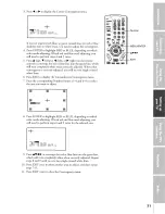 Предварительный просмотр 31 страницы Toshiba 42HDX82 Owner'S Manual