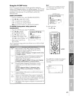 Предварительный просмотр 41 страницы Toshiba 42HDX82 Owner'S Manual