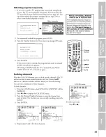 Предварительный просмотр 43 страницы Toshiba 42HDX82 Owner'S Manual