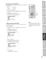 Предварительный просмотр 55 страницы Toshiba 42HDX82 Owner'S Manual