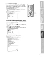 Предварительный просмотр 57 страницы Toshiba 42HDX82 Owner'S Manual